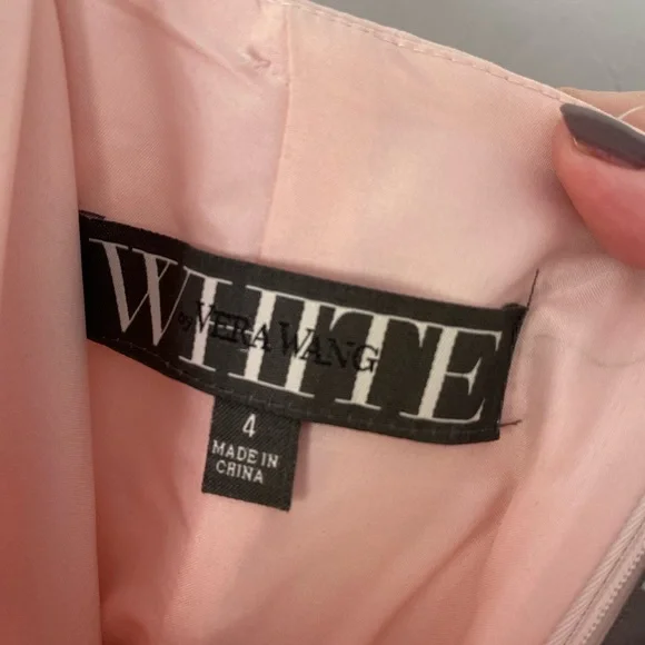 White by Vera Wang Blush Pink Dress - Picture 2 of 9